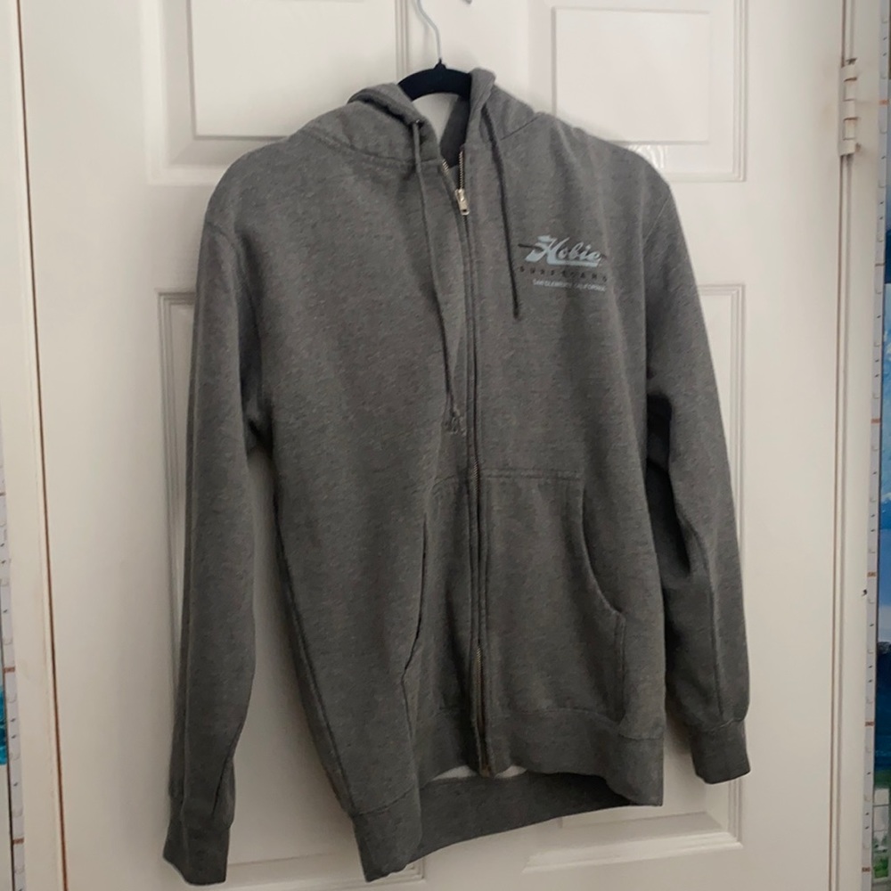 Hobie grey zip up